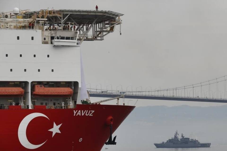 Türkisches Bohrschiff