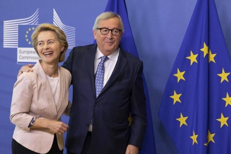 Ursula von der Leyen und Jean-Claude Juncker Ursula von der Leyen und Jean-Claude Juncker