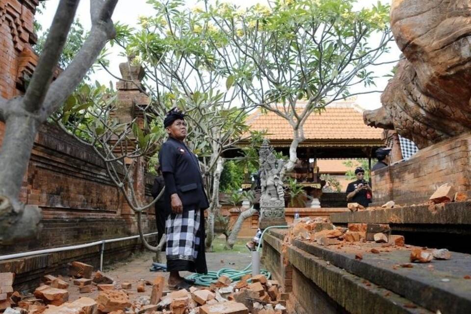Erdbeben auf Bali Erdbeben auf Bali