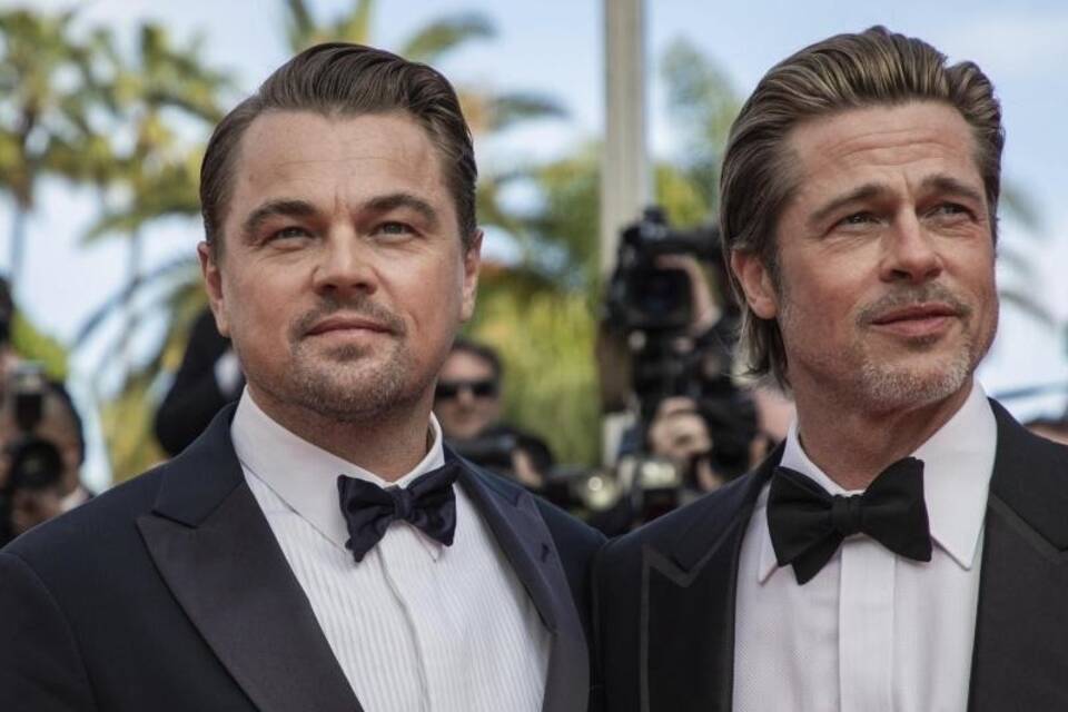 Brad Pitt + Leonardo DiCaprio