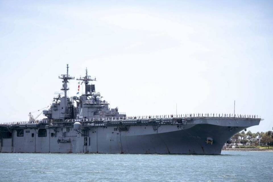 US-Marineschiff USS Boxer