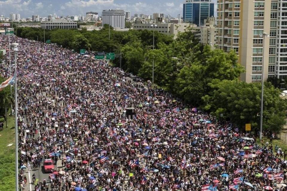 Proteste in Puerto Rico