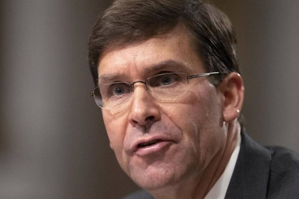 US-Verteidigungsminister Esper US-Verteidigungsminister Esper