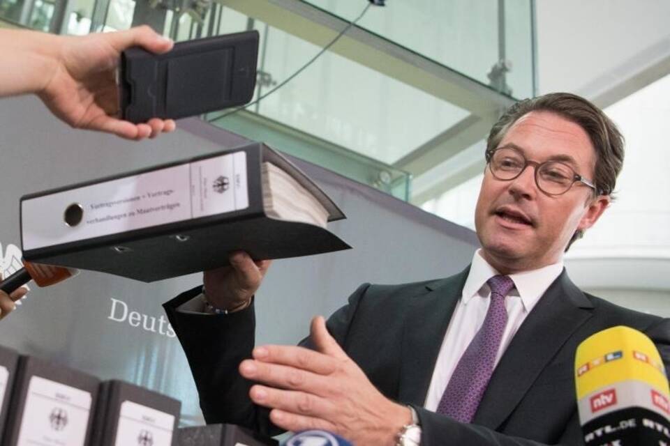 Scheuer im Verkehrsausschuss Scheuer im Verkehrsausschuss