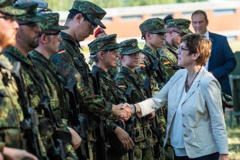 Annegret Kramp-Karrenbauer in Celle Annegret Kramp-Karrenbauer in Celle