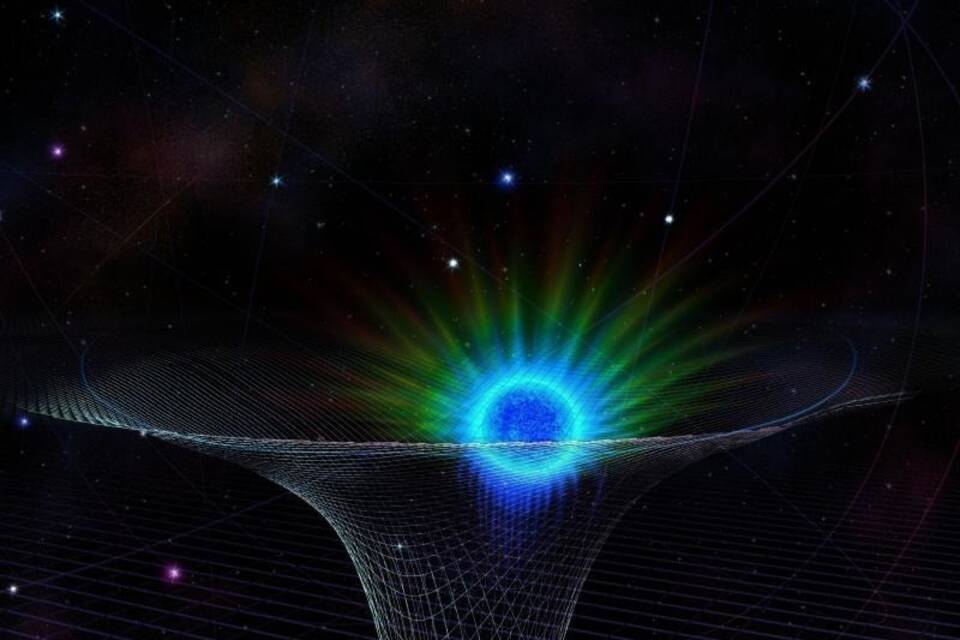 Der Stern SO-2 passiert schwarzes Loch