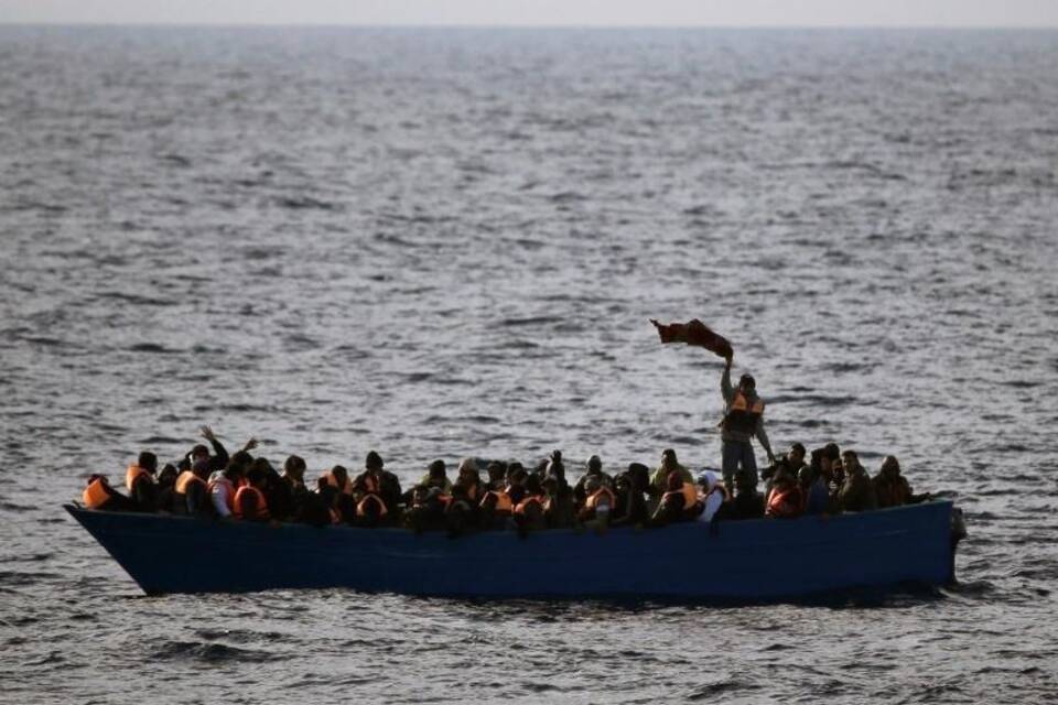 Flüchtlinge im Boot