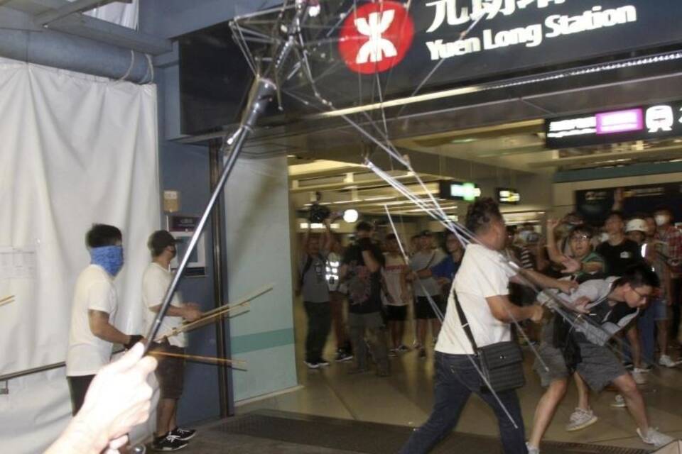Proteste in Hongkong Proteste in Hongkong