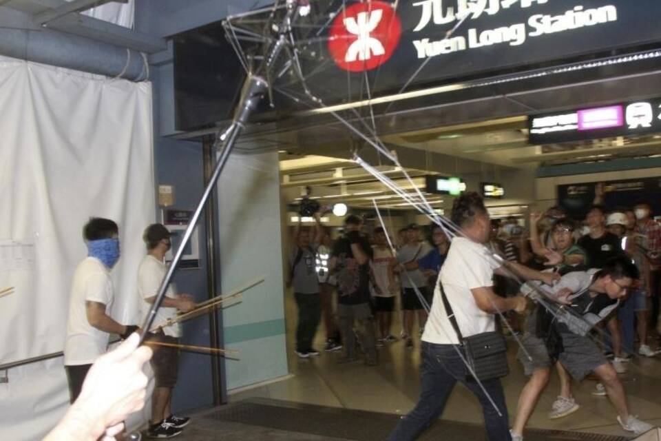 Proteste in Hongkong