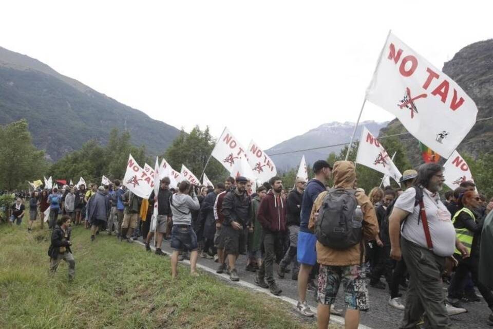 Protest gegen TAV Protest gegen TAV