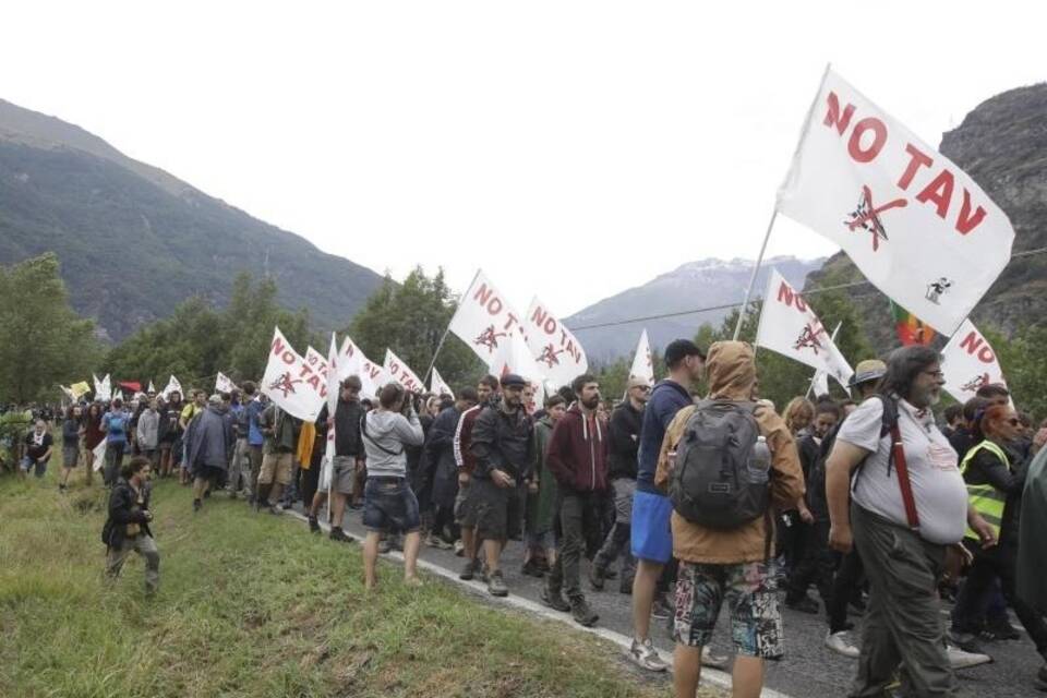 Protest gegen TAV