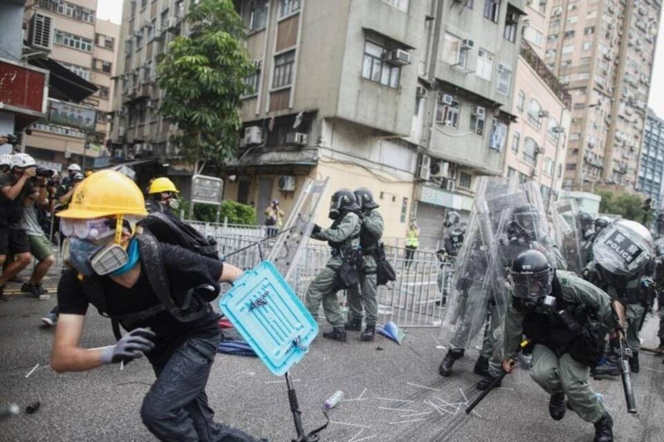 Demonstrationen in Hongkong Demonstrationen in Hongkong