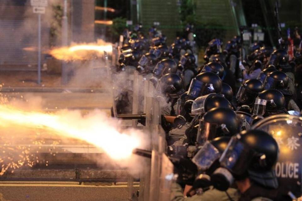 Demonstration in Hongkong