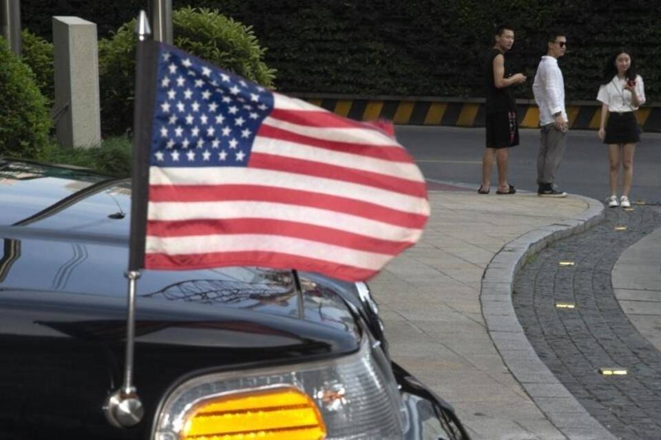 US-Delegation in Shanghai