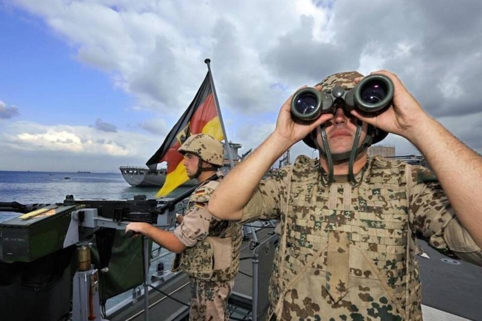 Deutsche Marine-Soldaten