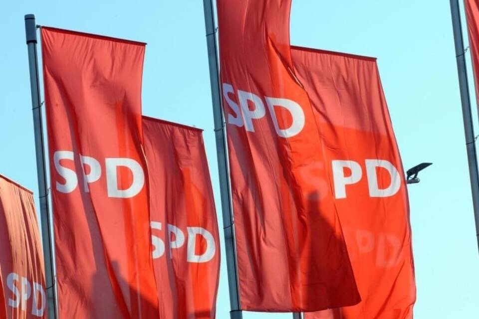 SPD-Flaggen
