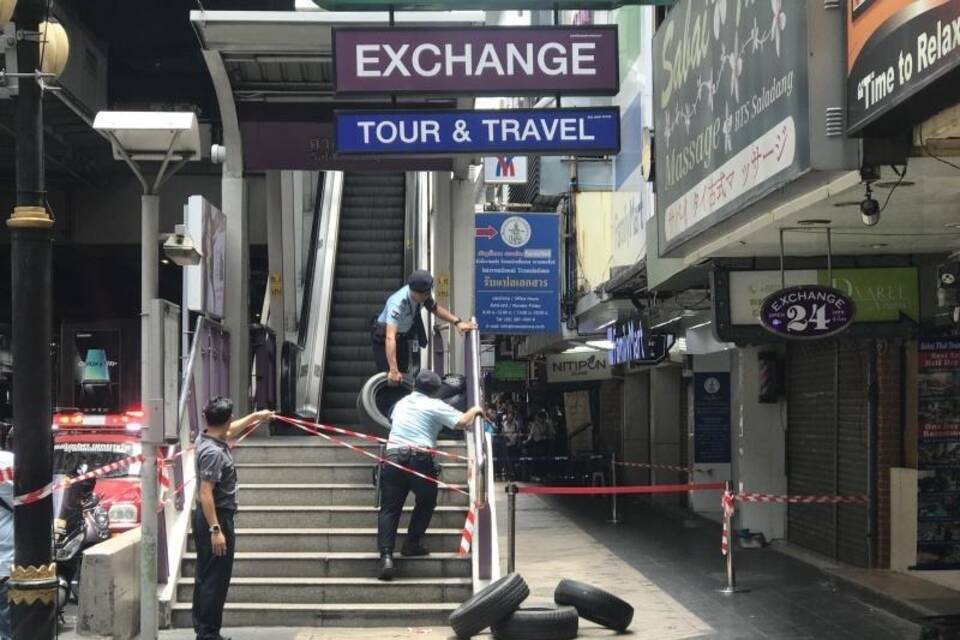 Explosionen in Bangkok