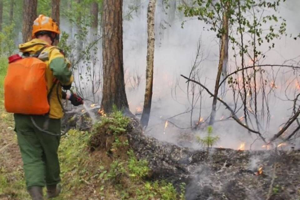 Waldbrände in Ostrussland