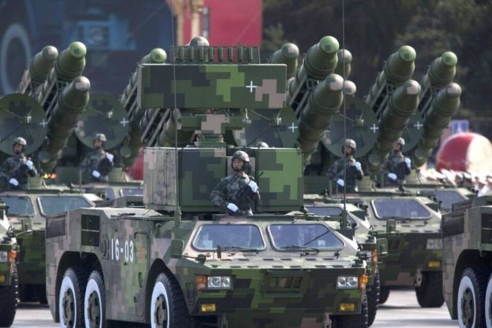 Militärparade in Peking