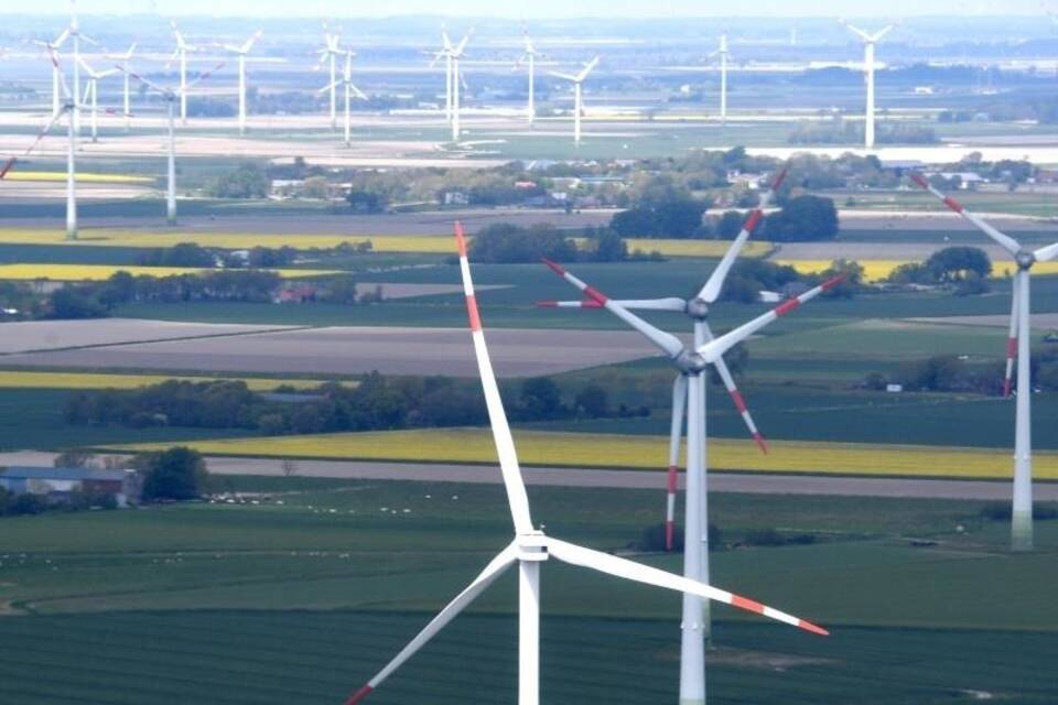 Windräder in Schleswig-Holstein