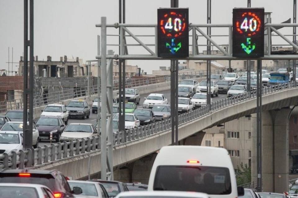 Verkehr in Teheran