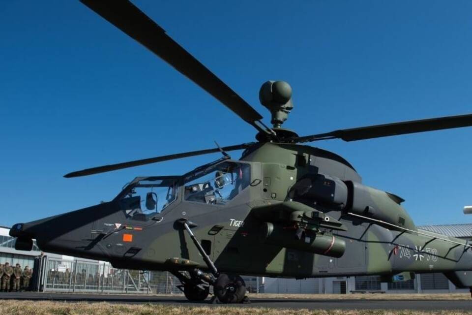 Bundeswehr: Kampfhubschrauber Tiger bleibt in Fritzlar am Boden