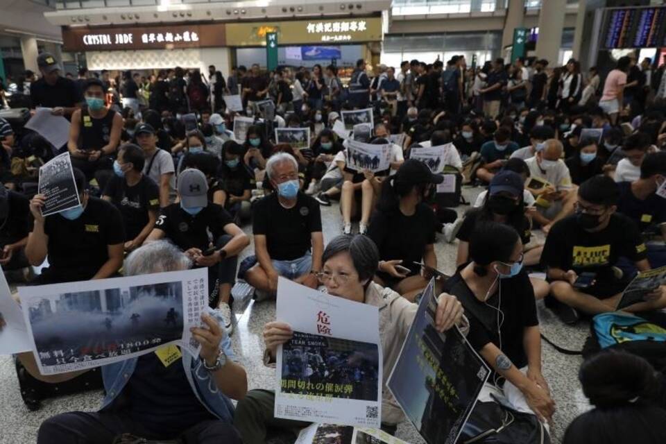 Proteste in Hongkong