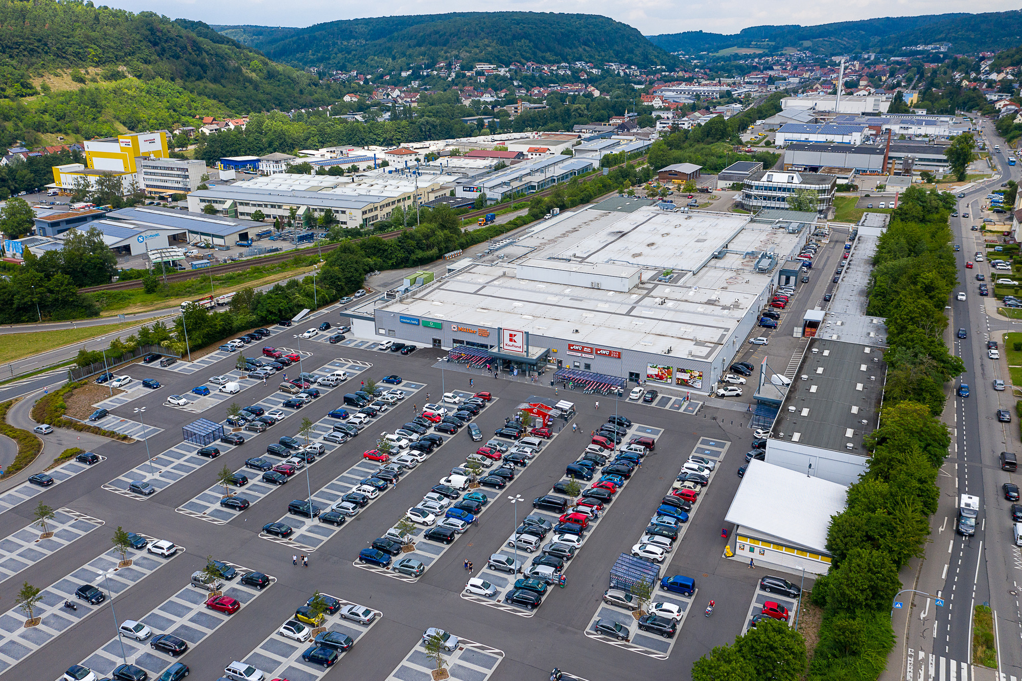 Mosbach Neckarelz So Umstritten War Die Kaufland Ansiedlung Auf Dem Bama Areal Mosbach Rnz