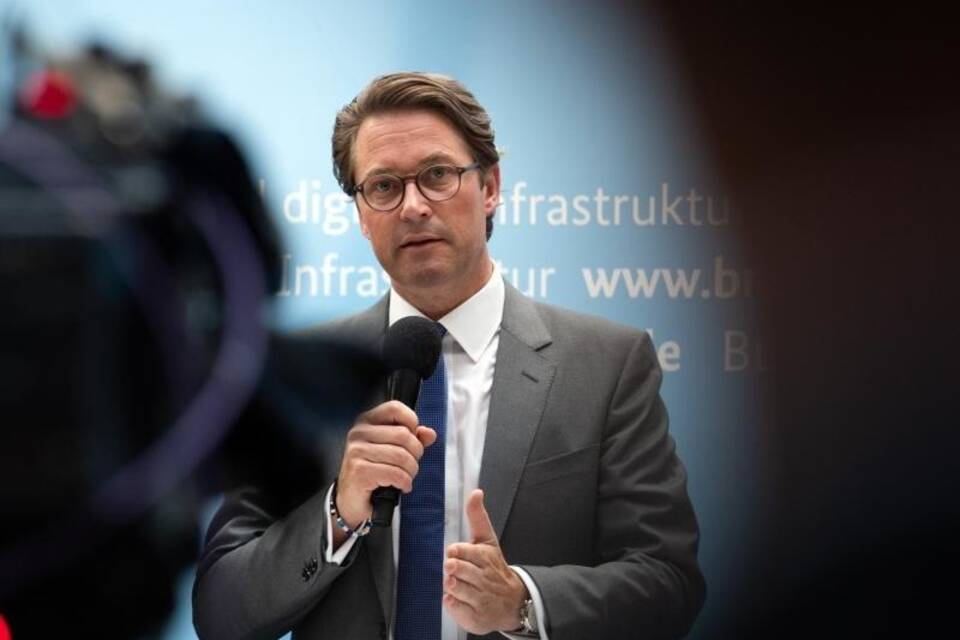 Bundesinfrastrukturminister Andreas Scheuer Bundesinfrastrukturminister Andreas Scheuer