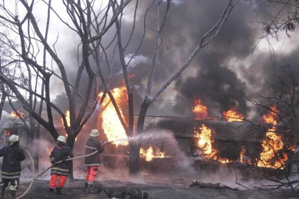 Explosion in Tansania