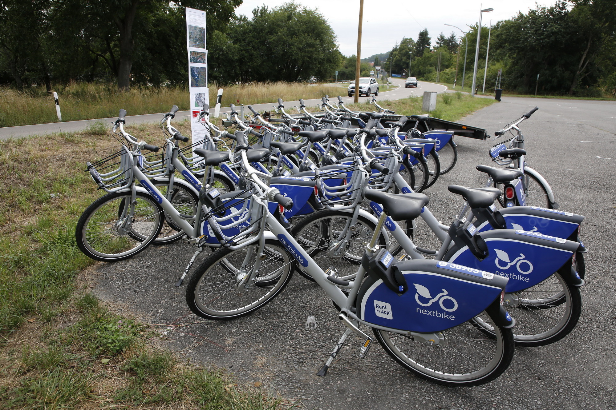 "Nextbike" bei SAP Lieber auf dem Leihfahrrad als im Stau
