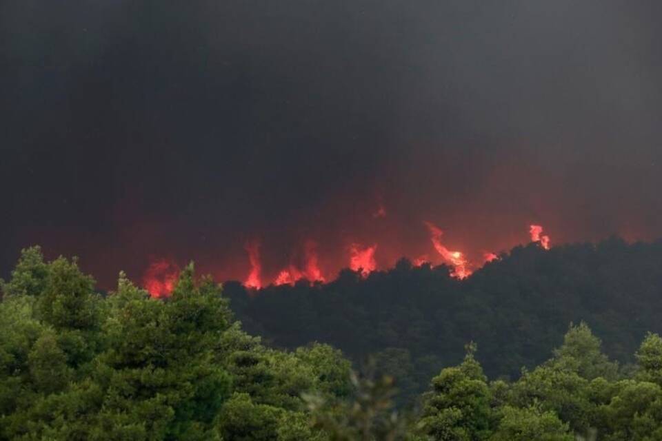 Waldbrand in Griechenland