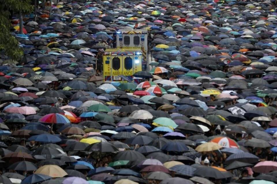 Proteste in Hongkong Proteste in Hongkong