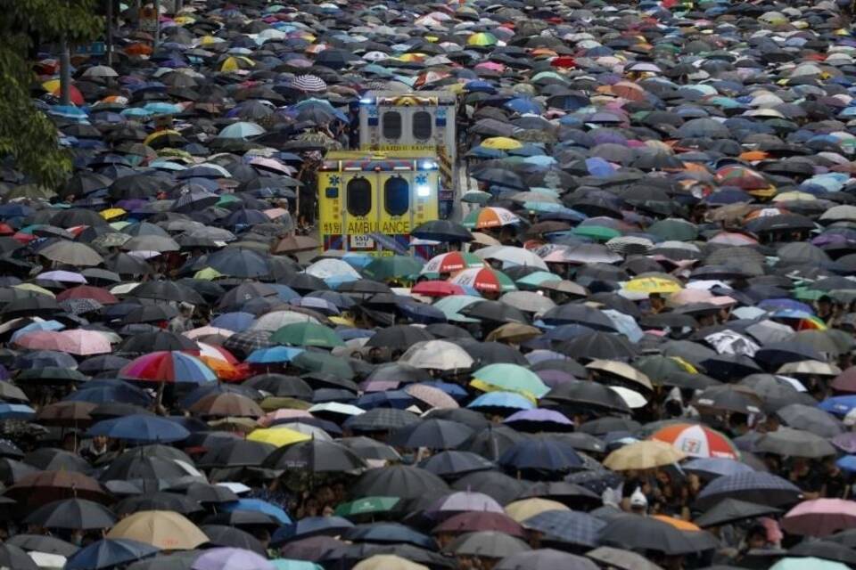 Proteste in Hongkong