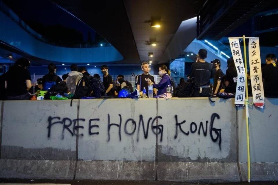 Proteste in Hongkong Proteste in Hongkong