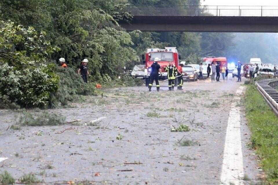 A 45 bei Aschaffenburg