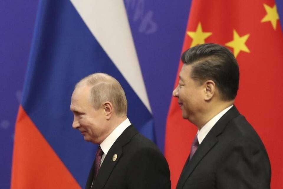 Putin und Xi Jinping