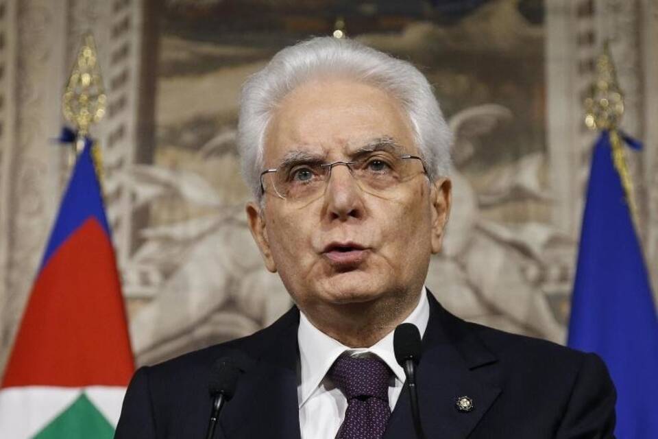 Präsident Mattarella