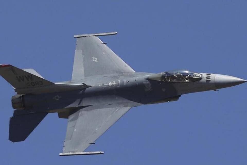 F-16-Kampfjet F-16-Kampfjet