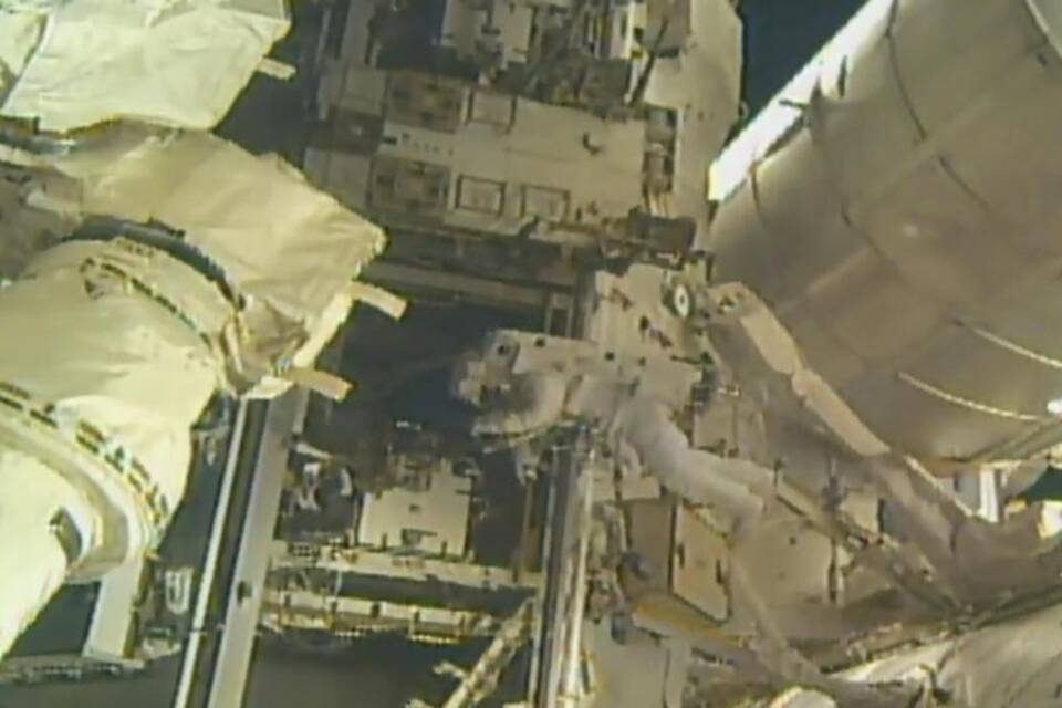 Raumstation ISS bekommt Landungssteg