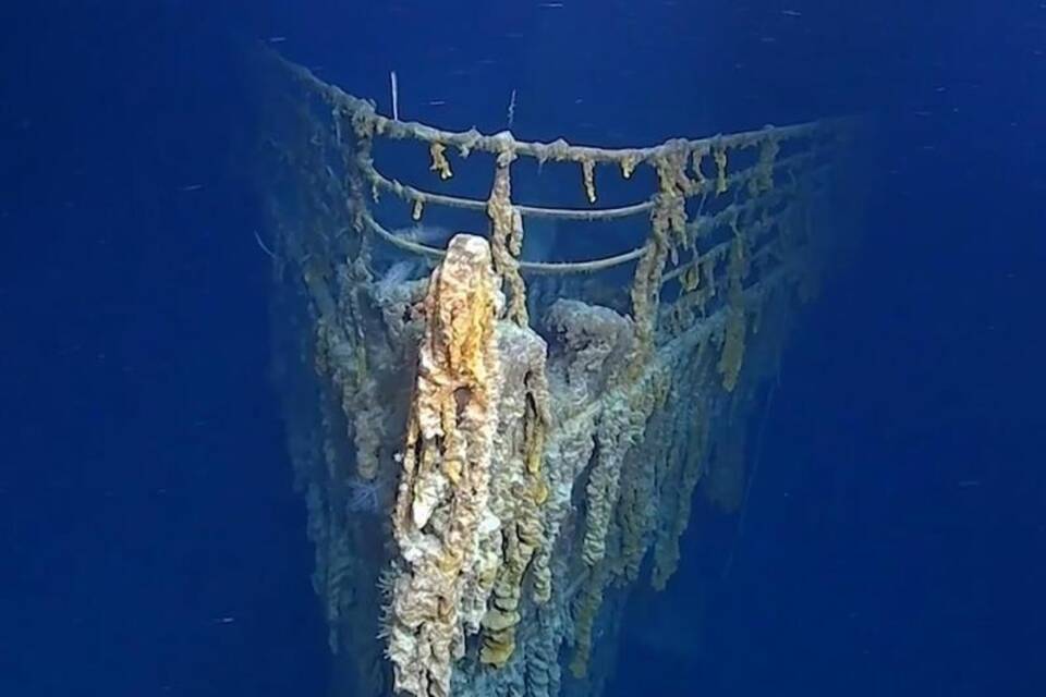 Titanic-Wrack Titanic-Wrack