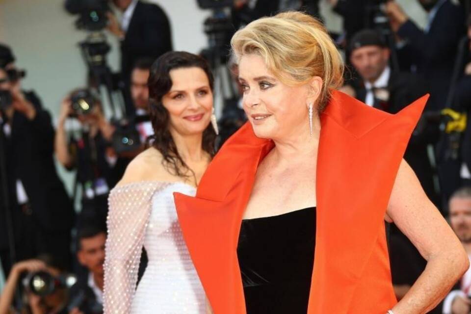 Filmfestspiele Venedig - Binoche + Deneuve