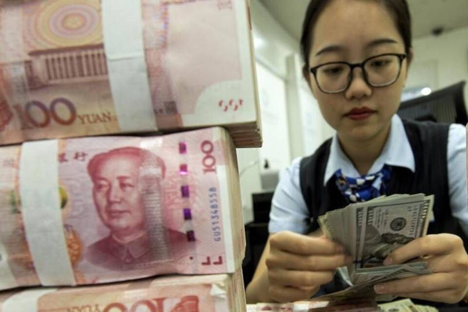 Yuan auf Talfahrt Yuan auf Talfahrt