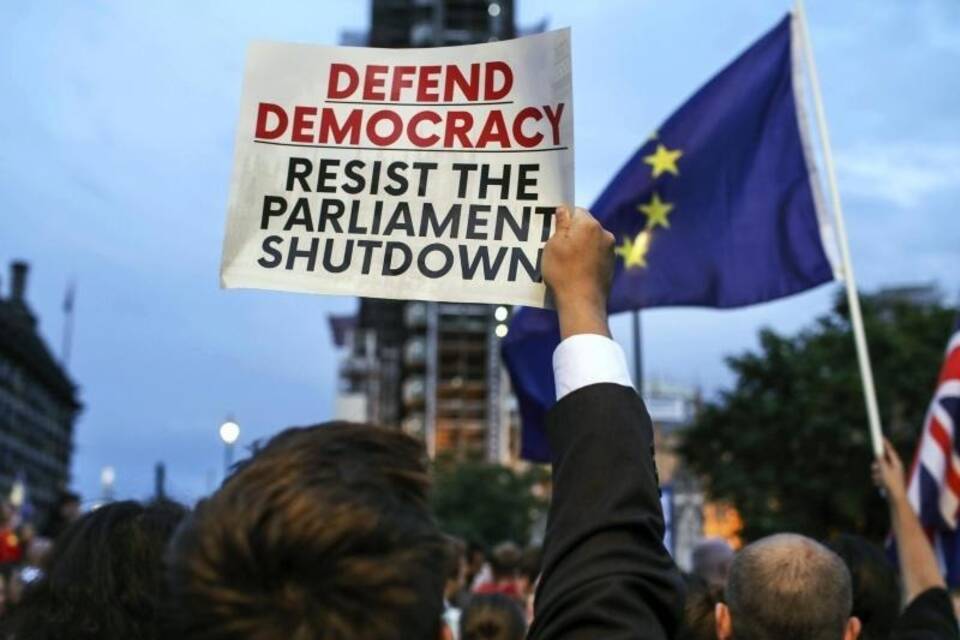 Protest in London