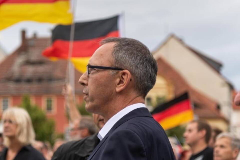 Sachsens AfD-Chef Sachsens AfD-Chef