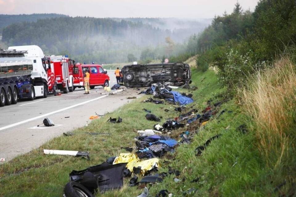 Tödlicher Unfall auf der A 9