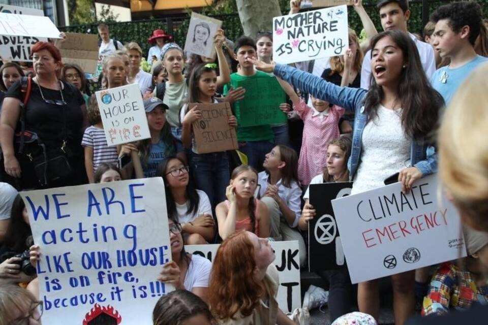 Protestaktion in New York