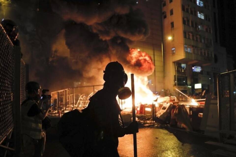 Proteste in Hongkong