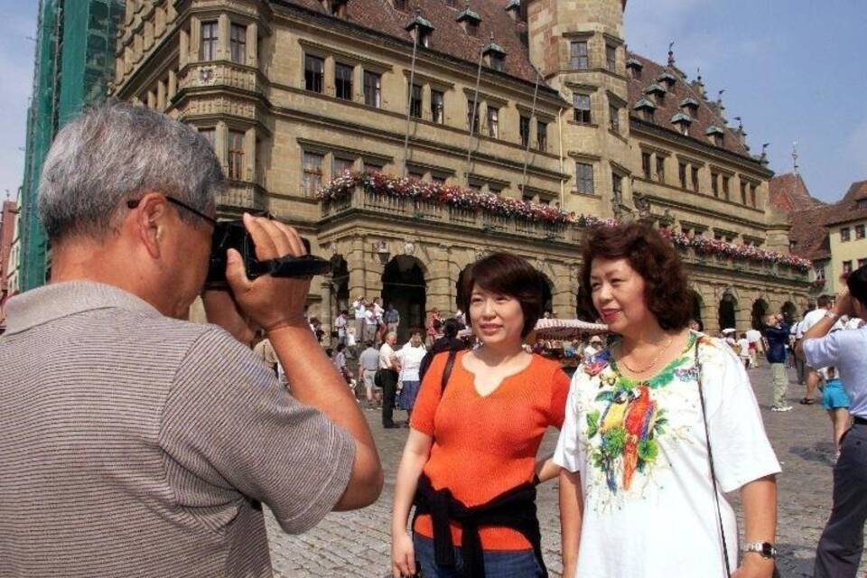 Japaner in Rothenburg ob der Tauber Japaner in Rothenburg ob der Tauber