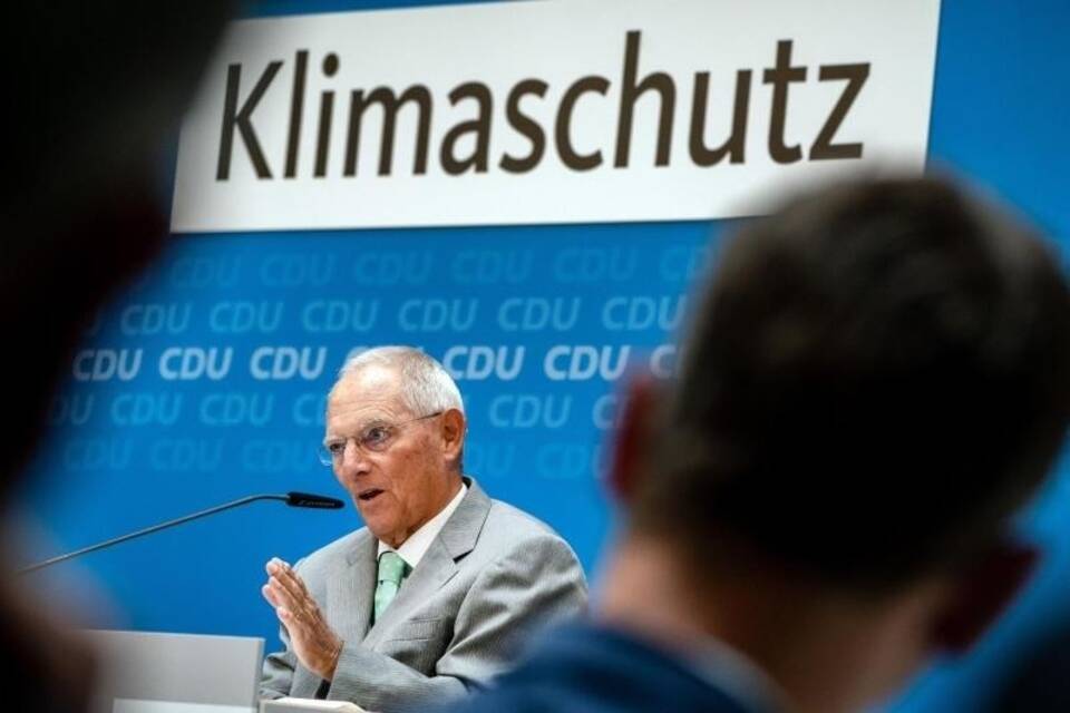 Schäuble beim CDU-«Werkstattgesprächs»